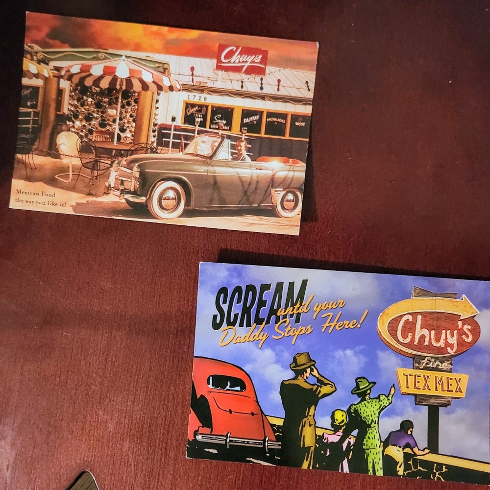 Chuy's Postcard - 2 Cards - Picture 1 of 5